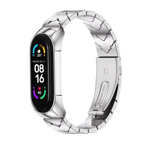 Xiaomi Strap Metal V Smart Band 7 Silver Ремешок