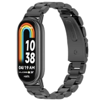 Cureluşă Xiaomi Strap Metal Smart Band 8/9 Black 2