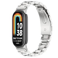 Cureluşă Xiaomi Strap Metal Smart Band 8/9 Silver 2