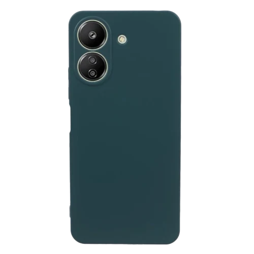 Silicon Case Premium for Xiaomi Redmi 13C Dark Green