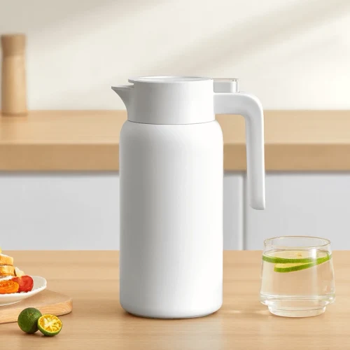 Termos pentru băuturi Xiaomi Insulated Kettle 1.8L, Alb