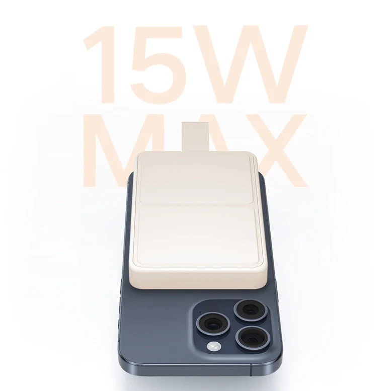 Baterie externă Xiaomi Power Bank Magnetic, Beige 5