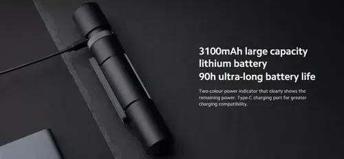 Lanternă Xiaomi Multi-function Flashlight, Negru 12