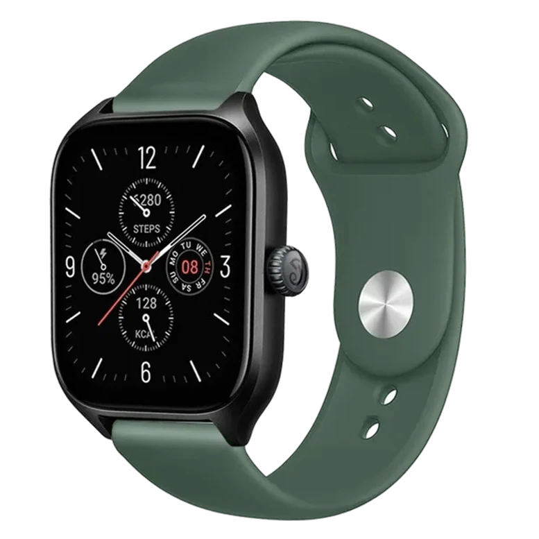 Curelușă din silicon 22mm Olive Green 2