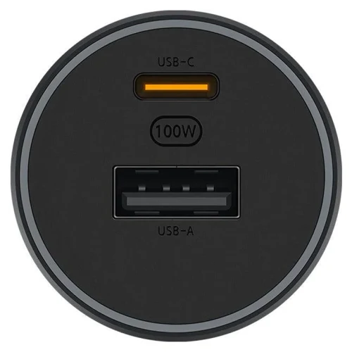 Încărcător auto Xiaomi 100W Car Charger (USB-A + Type-C), Black