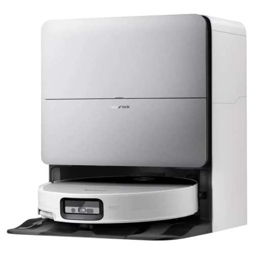 Robot de aspirare Roborock Saros 20 Sonic Complete, Alb
