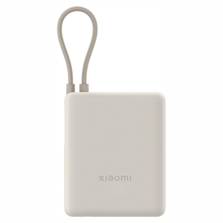 Портативное зарядное устройство Xiaomi Power Bank (Integrated Cable), Tan 2