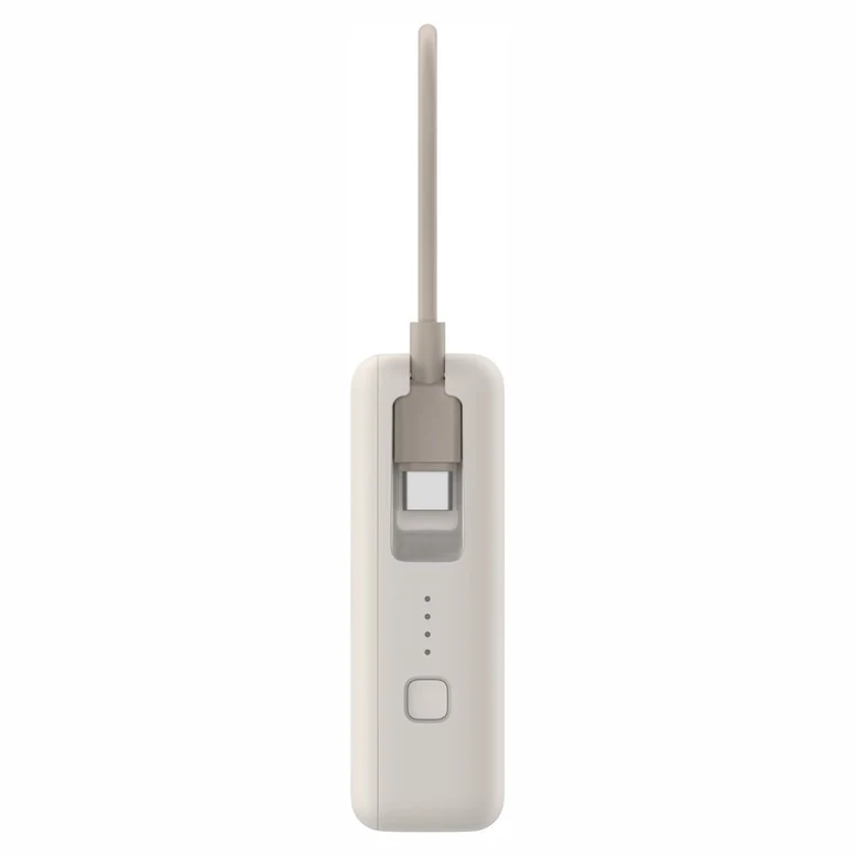 Портативное зарядное устройство Xiaomi Power Bank (Integrated Cable), Tan 4