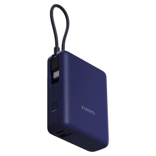 Baterie externă Xiaomi Power Bank (Integrated Cable), Ice Blue