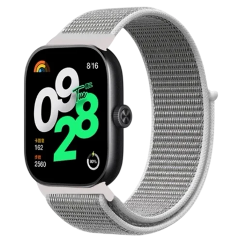 Curelușă Xiaomi Strap Nylon Redmi Watch 4 / 5 /Band 8 Pro/9 Pro, Light grey