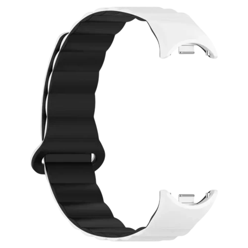 Curelușă Xiaomi Strap Magnetic Smart Band 8/9/10 White/Black