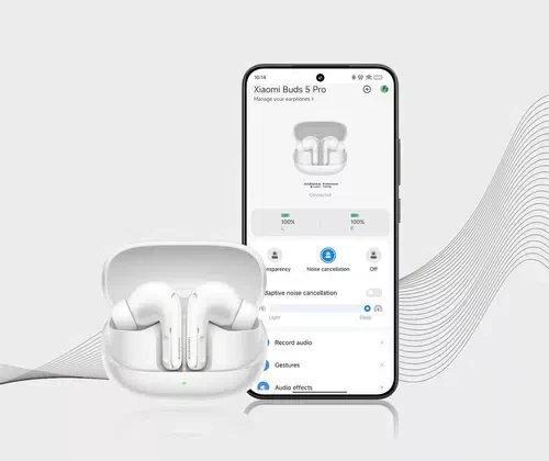 Наушники беспроводные Xiaomi Buds 5 Pro White 7