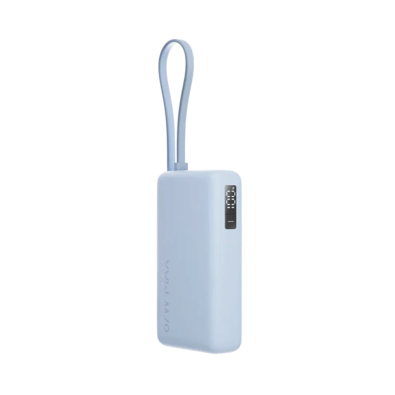 Acumulator extern Xiaomi 10000mAh 67W Integrated Cable, Ice Blue 2