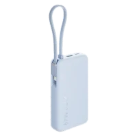 Acumulator extern Xiaomi 10000mAh 67W Integrated Cable, Ice Blue