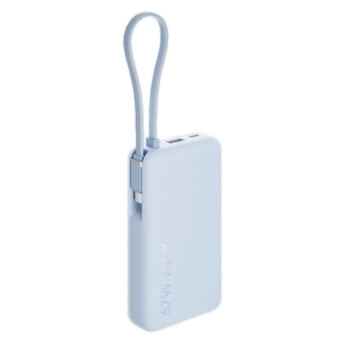 Acumulator extern Xiaomi 10000mAh 67W Integrated Cable, Ice Blue