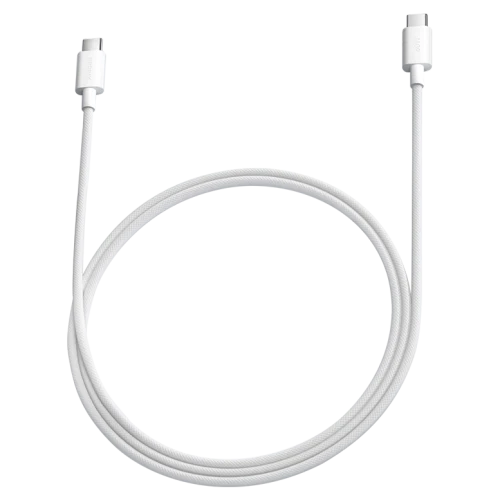 Cablu impletit Xiaomi Type-C to Type-C 100cm, Alb