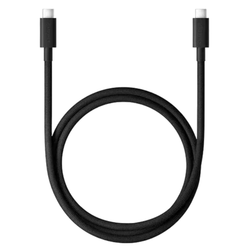Cablu impletit Xiaomi 6A Type-C to Type-C High-speed USB4 100cm, Negru