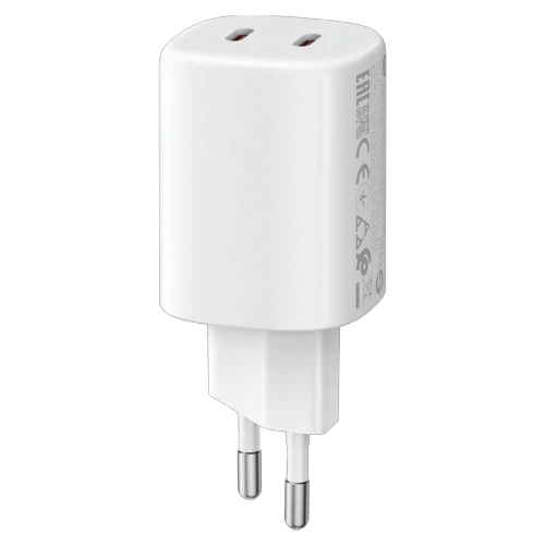 Încărcător Xiaomi 45W Nano Turbo Charging Power Adapter (2-Port), White