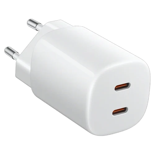 Încărcător Xiaomi 45W Nano Turbo Charging Power Adapter (2-Port), White