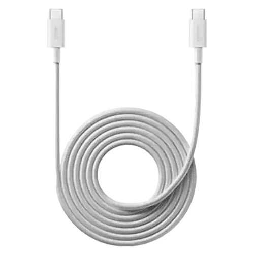 Плетенный кабель Xiaomi 6A Type-C to Type-C 200см, Белый