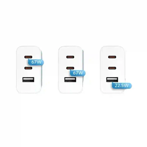 Xiaomi 67W GaN Charger 2C1A EU + Cablu Type-C