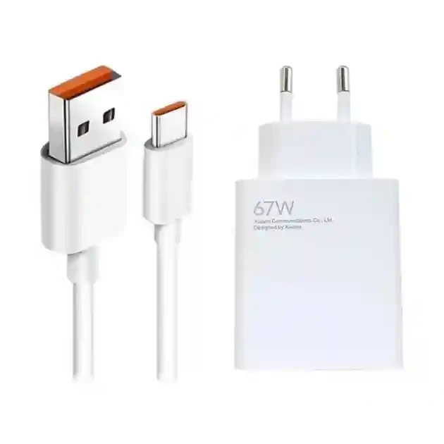 Xiaomi 67W Charging Combo (Type-A) + Cablu Type-C 2