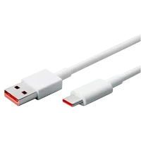 Кабель Mi Fast Charger 6A USB to Type-C 100cm, White