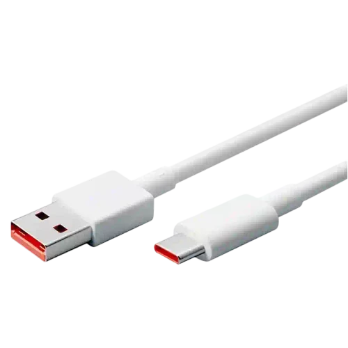 Кабель Mi Fast Charger 6A USB to Type-C 100cm, White