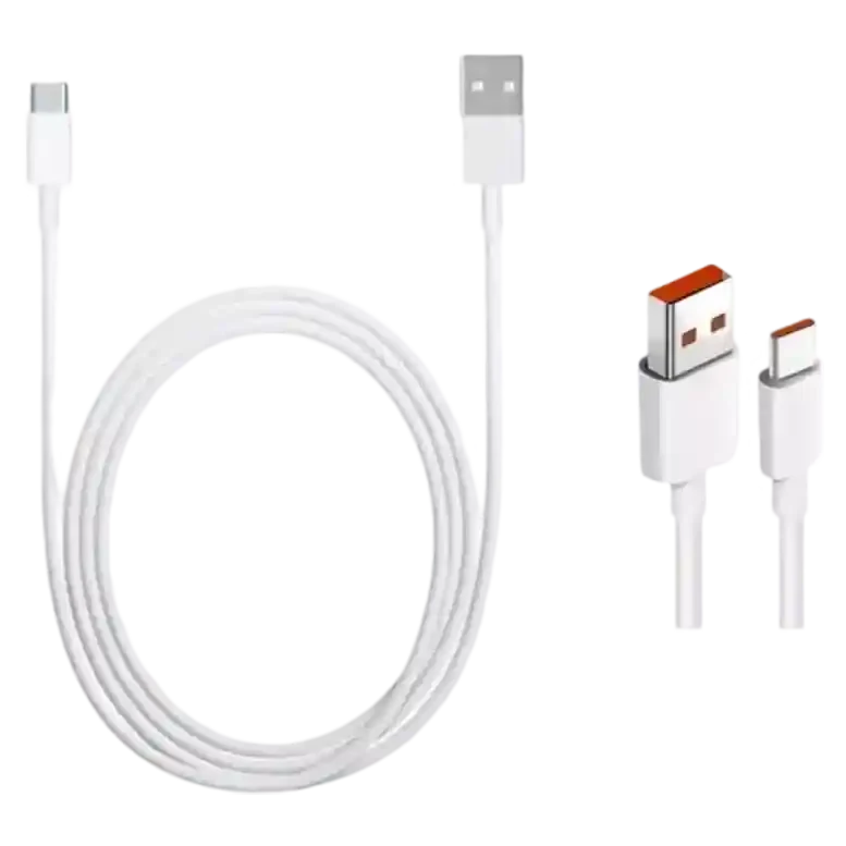 Кабель Mi Fast Charger 6A USB to Type-C 100cm, White 2