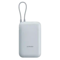 Портативное зарядное устройство Xiaomi Power Bank (Integrated Cable), Ice Blue
