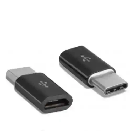Адаптер USB Type-C to Micro USB Черный 2