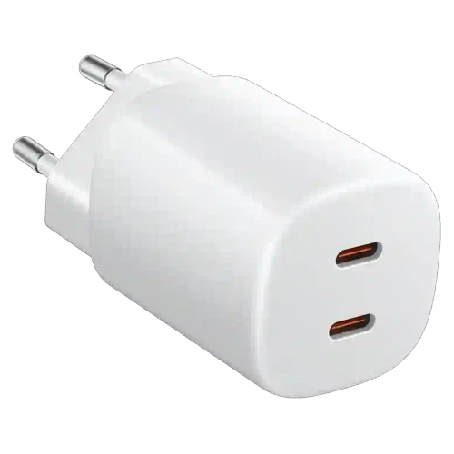 Încărcător Xiaomi 45W Nano Turbo Charging Power Adapter (2-Port), White