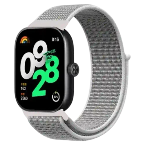 Curelușă Xiaomi Strap Nylon Redmi Watch 4 / 5 /Band 8 Pro/9 Pro, Light grey