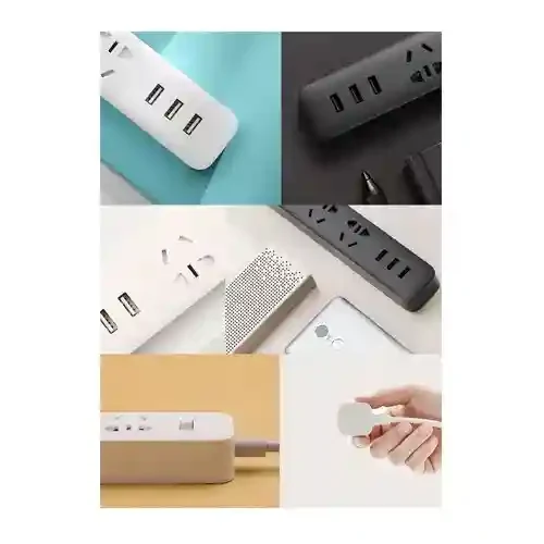 Prelungitor Mi Power Strip 3 USB Black 3