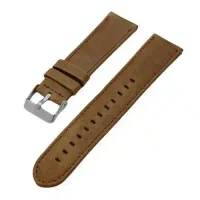 Curelușă din piele 22mm Brown 2