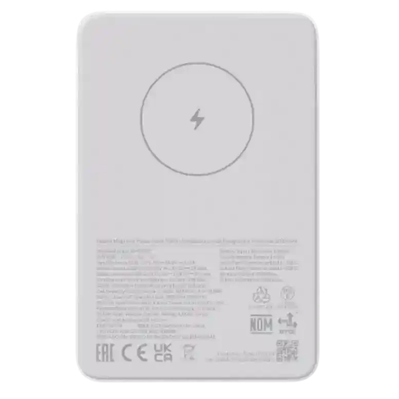 Портативное зарядное устройство Xiaomi 5000mAh Magnetic, White 2