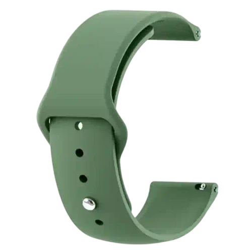 Curelușă din silicon 22mm Olive Green