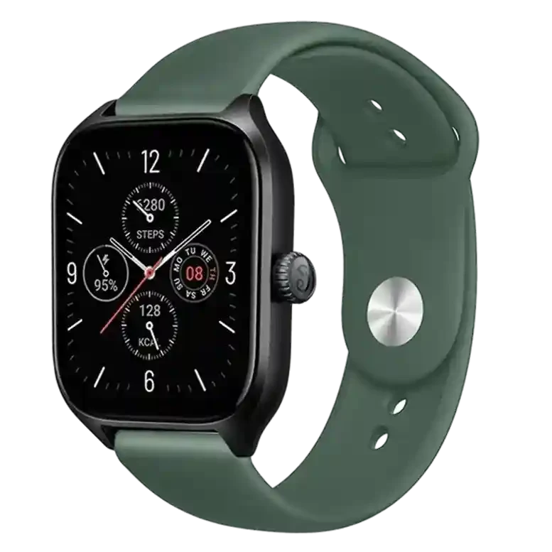 Ремешок силиконовый 22mm Olive Green 2