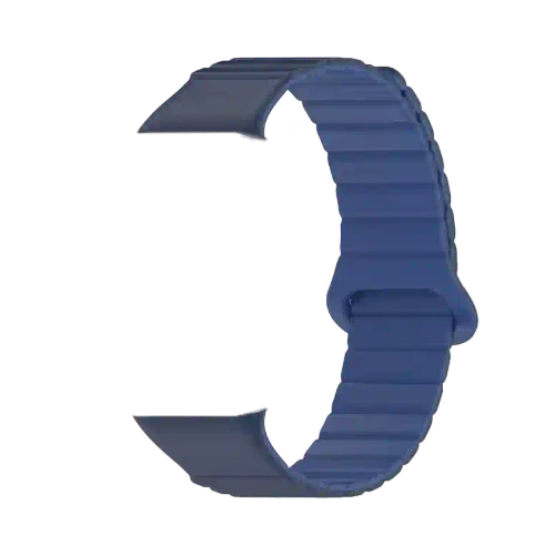 Cureluşă p/u Band 8 Pro / 9 Pro / Redmi Watch 4 Magnetic Dark Blue-Navy Blue