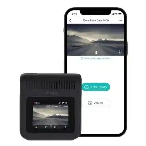 Видеорегистратор Xiaomi 70 Mai A400 Smart Dash Cam Pro Plus Global Black 4