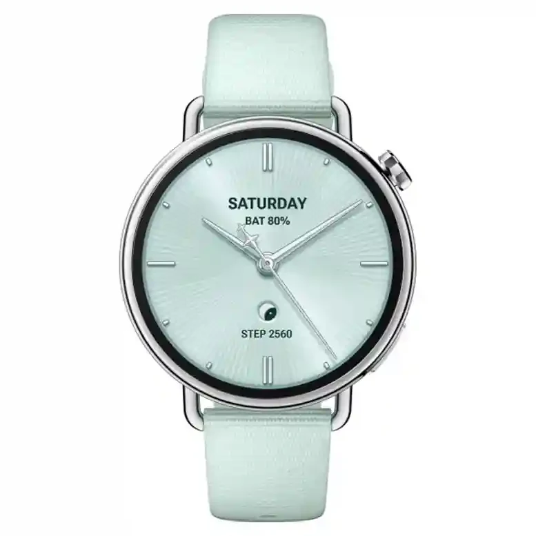Xiaomi Watch S4 41mm Fluororubber Strap Mint Green 2
