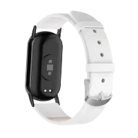 Ремешок Xiaomi Strap Leather Smart Band 8/9 White