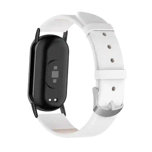 Ремешок Xiaomi Strap Leather Smart Band 8/9 White