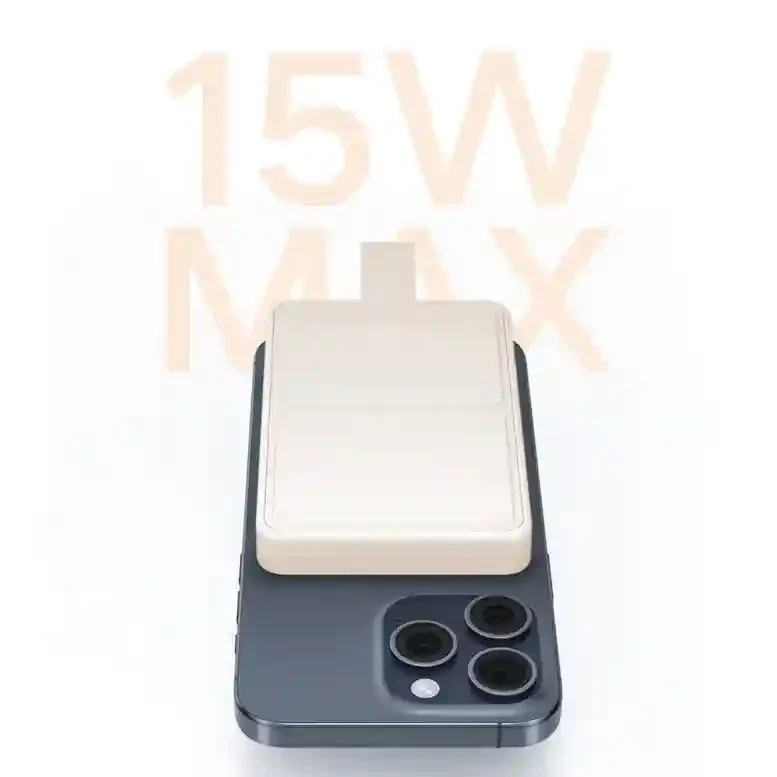 Портативный аккумулятор Xiaomi Power Bank Magnetic, Beige 5
