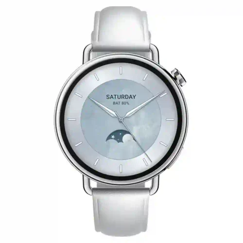 Xiaomi Watch S4 41mm Leather Strap White