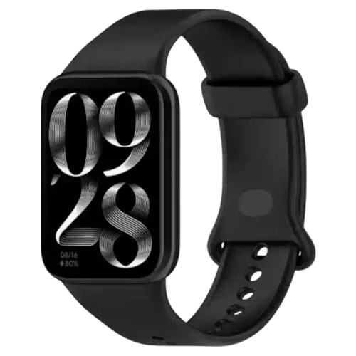 Curelușă Xiaomi Strap Silicon Redmi Watch 4 / 5 /Band 8 Pro/9 Pro Black