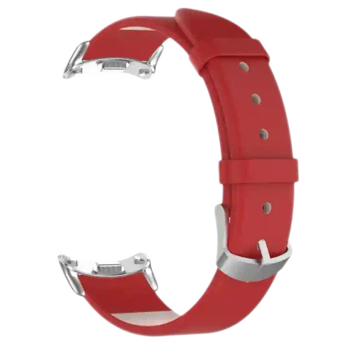 Ремешок Xiaomi Strap Leather Smart Band 8/9 Red