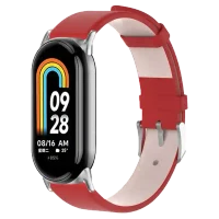 Cureluşă Xiaomi Strap Leather Smart Band 8/9 Red 2