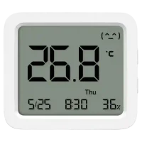 Senzor de temperatură și umiditate Xiaomi Mi Temperature and Humidity Monitor 3, White