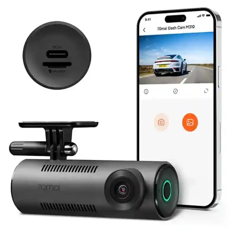 Видеорегистратор Xiaomi 70 Mai M310 Smart Dash Cam Global, Black 2